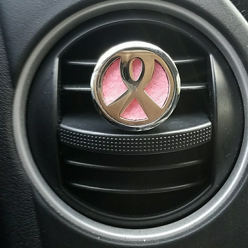 Breast Cancer Essential oil car diffuser vent clip